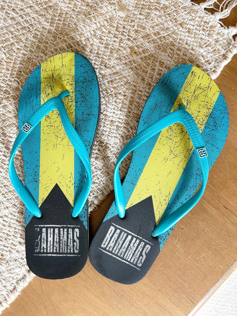 Bahamas Flip Flops - Worn Once - Women's Size 7.5 or 8